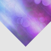 Roze en Paarse Abstracte cirkels Patroon Tissuepapier (Detail)