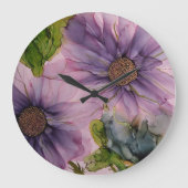 roze en paarse alcoholbloem grote klok (Voorkant)