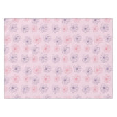 Roze en paarse bloemen tafelkleed (Voorkant (Horizontaal))