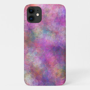 \Roze en Paarse Bokeh iPhone 11 Hoesje