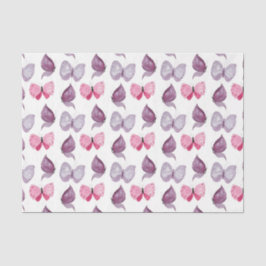 Roze en Paarse butterflies (Design 64 Roze reeks) Tissuepapier