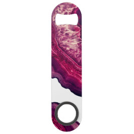  roze en Paarse geodesteen Speed Flessenopener