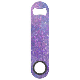 Roze en paarse glitters Bling Speed Flessenopener
