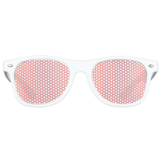  roze en Paarse hemel Retro Zonnebril (Voorkant)