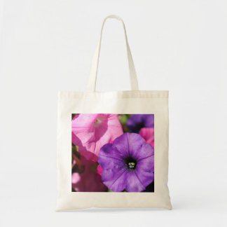 Roze en Paarse Herfst Petunias Tote Bag