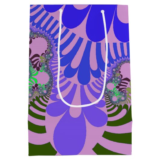 Roze en Paarse modus Medium Cadeauzakje (Achterkant)