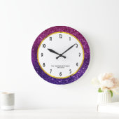 Roze en Paarse mousserende stenen Grote Klok (Huis)