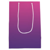 Roze en Paarse Ombre Medium Cadeauzakje (Achterkant)
