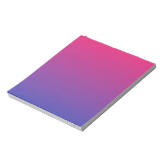 Roze en Paarse Ombre Patroon Notitieblok