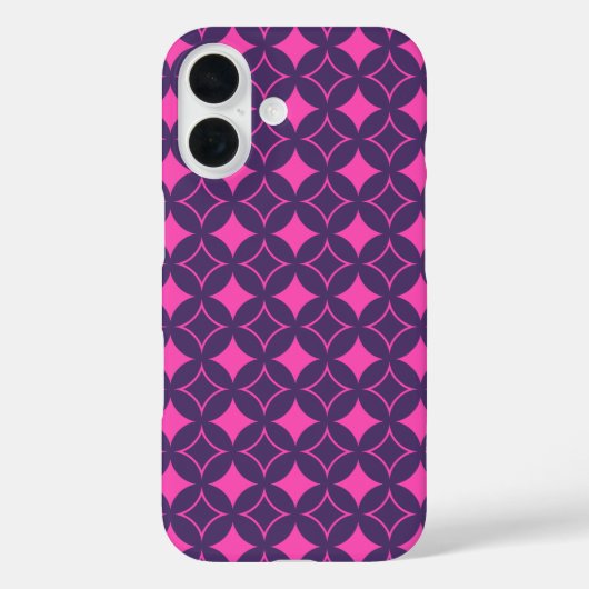 Roze en paarse schilfers Case-Mate iPhone case (Achterkant)