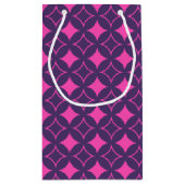 Roze en paarse schilfers klein cadeauzakje (Achterkant)