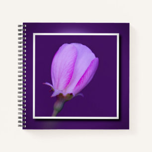 Roze en Paarse Spring Blossom Elegant Bloemen Notitieboek