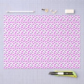Roze en Paarse Sprinkles Patroon Custom Tissuepapier (Craft)
