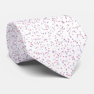 Roze en Paarse Stippen, gezoet Stropdas