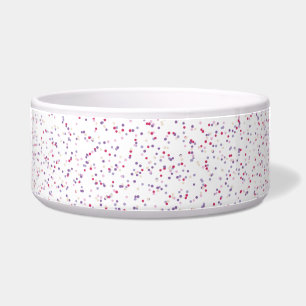 Roze en Paarse Stippen, gezoet Voerbakje