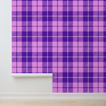 Roze en Paarse Tartan Plaid