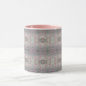 Roze en  patroon mok (Midden)