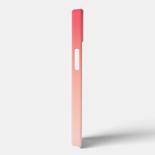 Roze en perzik gradiënt achtergrond Case-Mate iPhone case (Achterkant / Rechts)