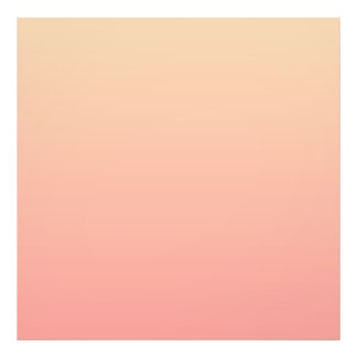 Roze en perzik gradiënt foto afdruk