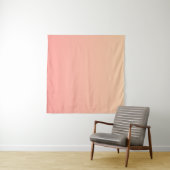 Roze en perzik gradiënt wandkleed (In Situ (horizontaal))