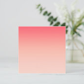 Roze en perzik verloop achtergrond (Staand voorkant)