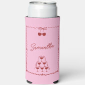 Roze en rode kers bachelorette-weekend mini