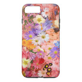 Roze en rode lentbloemen Case-Mate iPhone case (Achterkant)