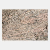 Roze en rode rots inpakpapier vel (Voorkant)