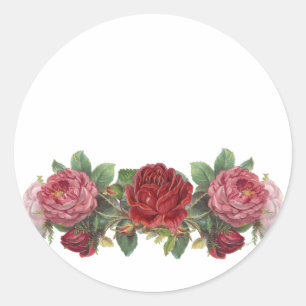  roze en rode rozen Stickers