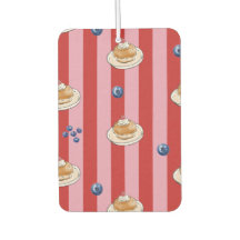 Roze en rode strepen met cakepatroon
