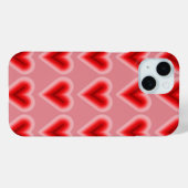 Roze en rode Valentijnsdag Case-Mate iPhone Case (Achterkant (horizontaal))