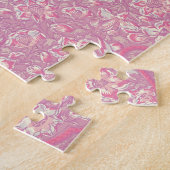 Roze en Rood Hart Liefde of Valentijn Puzzel (Zijkant)