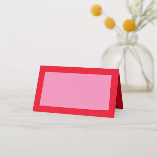 Roze en Rood Modern Minimalistisch