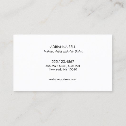 Roze en Roos Gold Sequin Salon 6 Punch Loyalty (Achterkant)