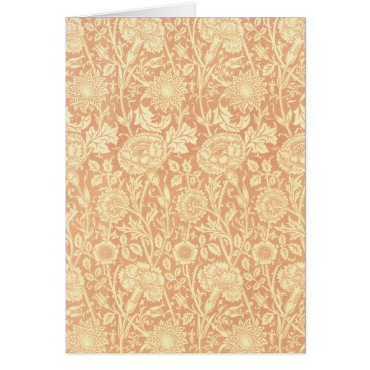 Roze en Roos van William Morris,  bloemen (Voorkant)