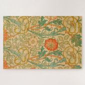 Roze en Roos van William Morris Legpuzzel (Horizontaal)