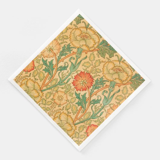 Roze en Roos van William Morris Servet (Hoek)