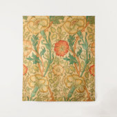 Roze en Roos van William Morris Wandkleed (Voorkant)