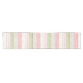 Roze en roze houtkool korte tafelloper (Horizontaal)