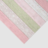 Roze en roze houtkool tissuepapier (Detail)