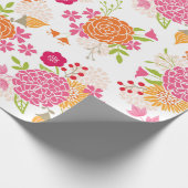 Roze en Sinaasappel inpakpapier (Hoek)