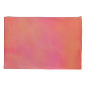 Roze en Sinaasappel Marmerled Cloud abstract Kussensloop (Achterkant)