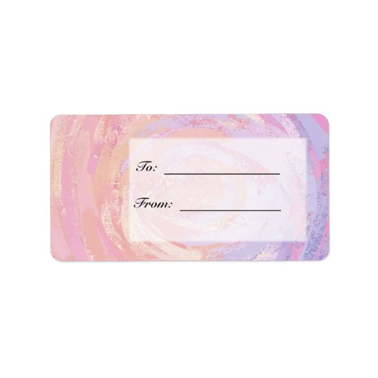 Roze en Stinky Etiket (Voorkant)