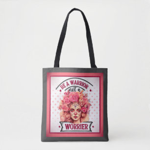 Roze en Suikerschedel Draagtas