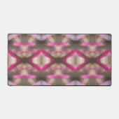 Roze en Taupe Boho Chique Abstract Patroon Bureaumat (Voorkant)