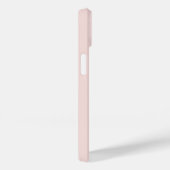 Roze en Terracotta Modern Initiaal Monogram Hoesje (Achterkant / Rechts)