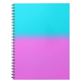 Roze en turquoise Notitieboek / Journal
