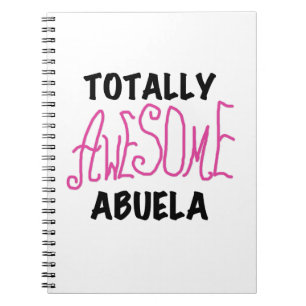 Roze en volledig Geweldige Abuela Gifts Notitieboek