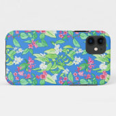 Roze en White Spring Blossom iPhone 5 Hoesje (Achterkant (horizontaal))
