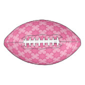 Roze en wit american football (Voorkant)